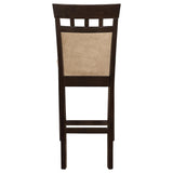  Coaster Furniture Gabriel 100219 Closed Back Counter Chair - Cappuccino (Set of 2) IMAGE 6