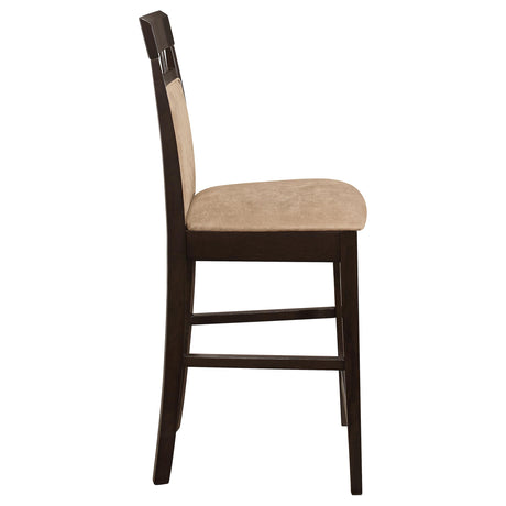  Coaster Furniture Gabriel 100219 Closed Back Counter Chair - Cappuccino (Set of 2) IMAGE 8