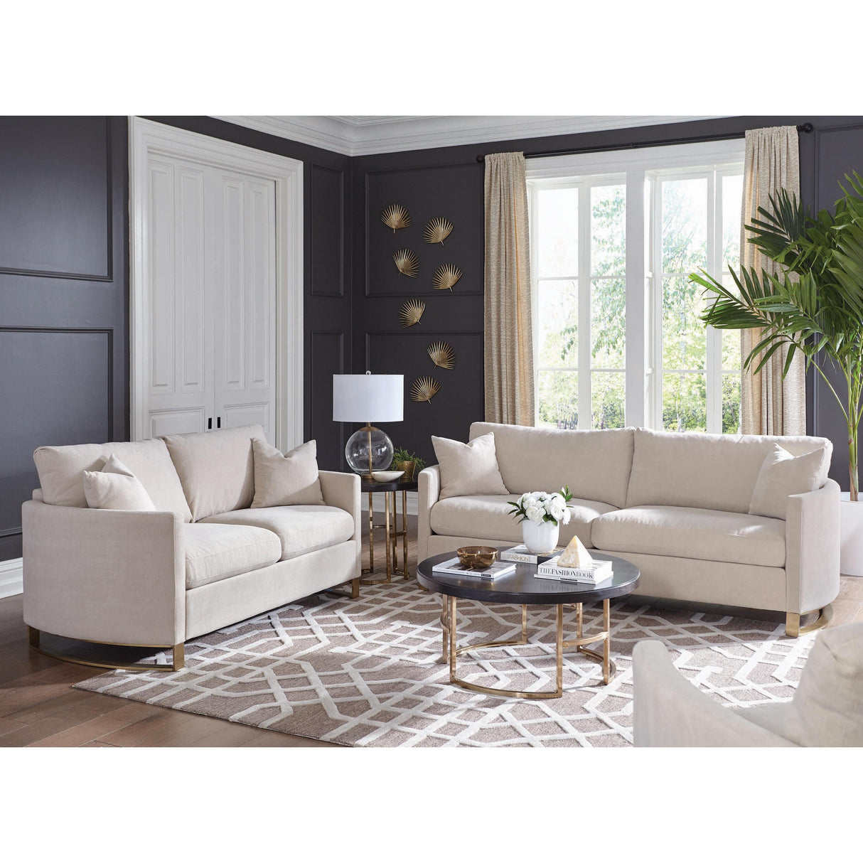  Coaster Furniture Corliss 508821 2 pc Living Room Set IMAGE 1
