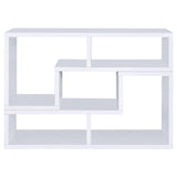  Coaster Furniture Velma 800330 Multipurpose TV Stand and Bookshelf - White IMAGE 3