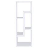  Coaster Furniture Velma 800330 Multipurpose TV Stand and Bookshelf - White IMAGE 6