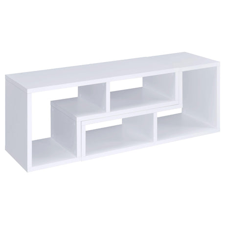  Coaster Furniture Velma 800330 Multipurpose TV Stand and Bookshelf - White IMAGE 9