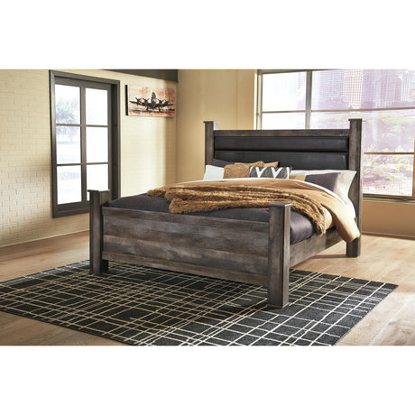  Signature Design by Ashley Wynnlow B440 5 pc King Poster Bedroom Set IMAGE 2