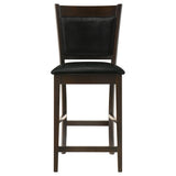  Coaster Furniture Jaden 100959 Upholstered Counter Chair - Espresso (Set of 2) IMAGE 2