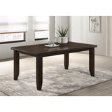  Coaster Furniture Dalila 102721 Rectangular 66-inch Wood Dining Table - Cappuccino IMAGE 5