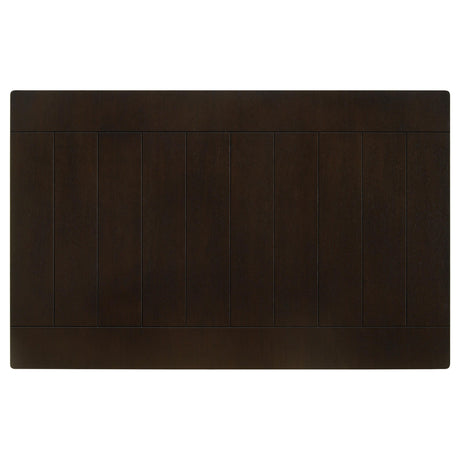  Coaster Furniture Dalila 102721 Rectangular 66-inch Wood Dining Table - Cappuccino IMAGE 8