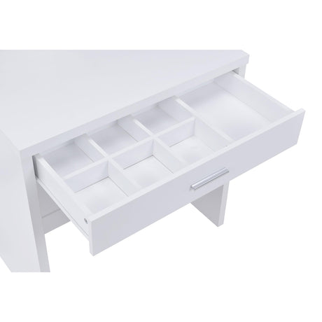  Coaster Furniture Harvey 300290 Vanity Set with Lift-Top Stool - White IMAGE 16