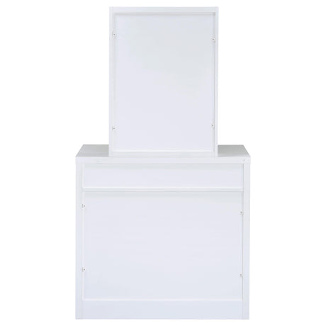  Coaster Furniture Harvey 300290 Vanity Set with Lift-Top Stool - White IMAGE 7