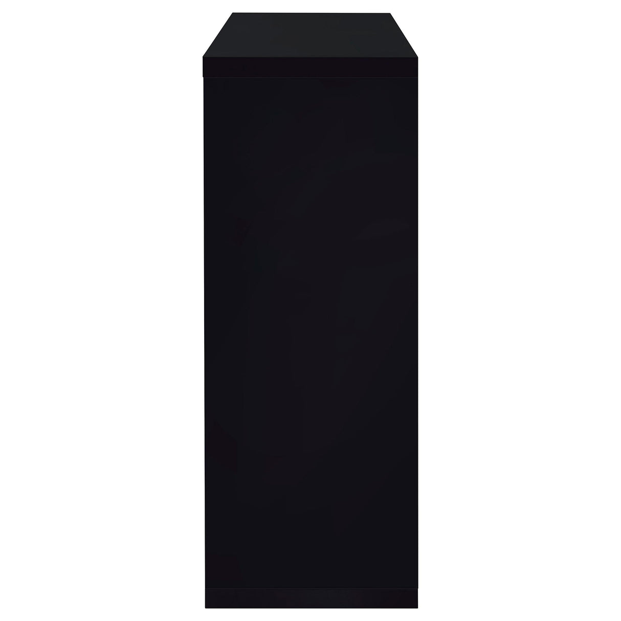  Coaster Furniture Prescott 100165 Rectangular Home Wine Table - Black High Gloss IMAGE 4