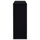  Coaster Furniture Prescott 100165 Rectangular Home Wine Table - Black High Gloss IMAGE 4