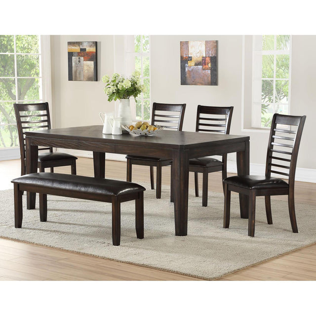  Steve Silver Furniture Ally AS700 7 pc Dining Set IMAGE 1