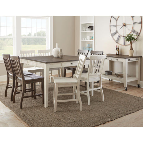  Steve Silver Furniture Cayla 9 pc Counter Height Dining Set IMAGE 1