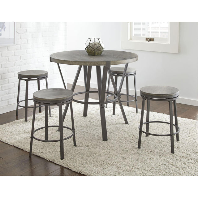  Steve Silver Furniture Portland OR420 5 pc Counter Height Dining Set IMAGE 1