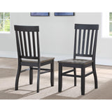  Steve Silver Furniture Raven Noir RN500 5 pc Dining Set IMAGE 3