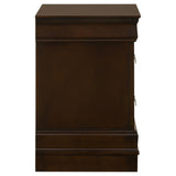  Coaster Furniture Louis Philippe 202412 2-Drawer Nightstand - Cappuccino IMAGE 8