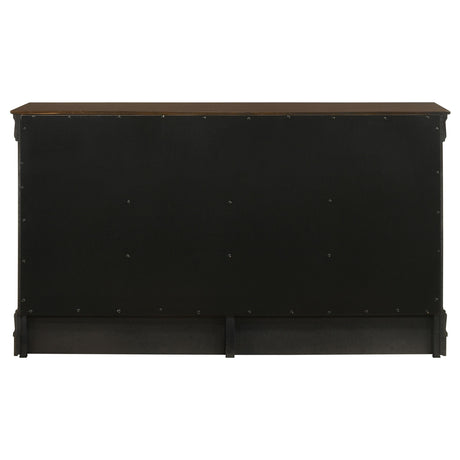  Coaster Furniture Louis Philippe 202413 6-Drawer Dresser - Cappuccino IMAGE 6