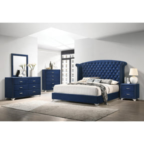  Coaster Furniture Melody 223371KW 7 pc California King Panel Bedroom Set IMAGE 1