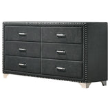  Coaster Furniture Melody 223381KE 6 pc King Panel Bedroom Set IMAGE 3