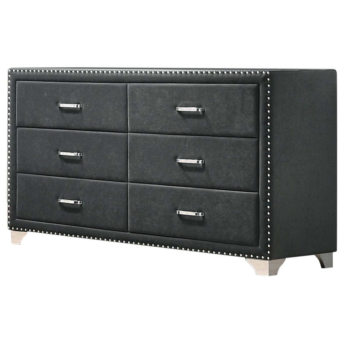  Coaster Furniture Melody 223381Q 6 pc Queen Panel Bedroom Set IMAGE 3