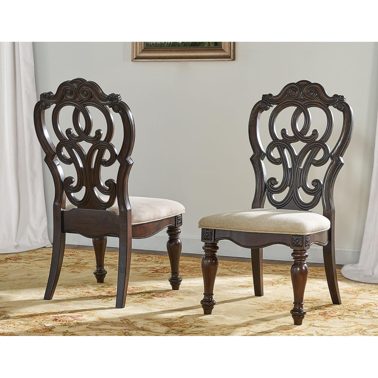  Steve Silver Furniture Royale RY500 7 pc Dining Set IMAGE 4