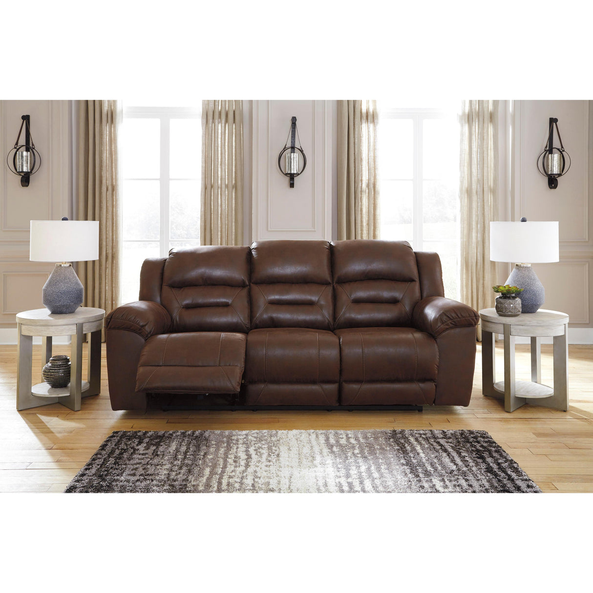  Signature Design by Ashley Stoneland 39904U2 2 pc Power Reclining Living Room Set IMAGE 2