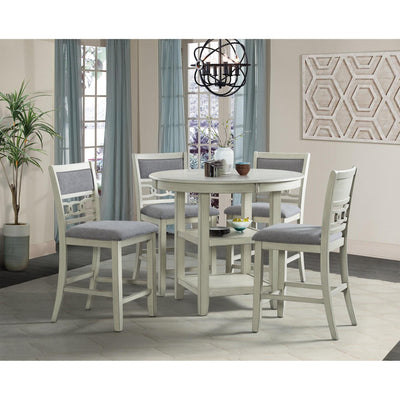  Elements International Amherst 5 pc Counter Height Dining Set IMAGE 1