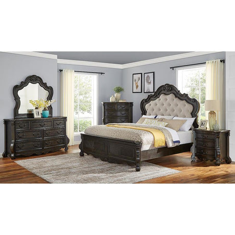  Steve Silver Furniture Rhapsody RH900 6 pc King Panel Bedroom Set IMAGE 1