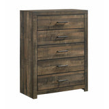  Elements International Bailey BY500 6 pc Queen Bookcase Bedroom Set IMAGE 4