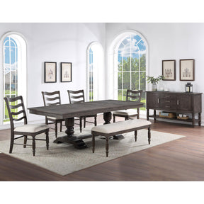  Steve Silver Furniture Hutchins HU500 9 pc Dining Set IMAGE 1