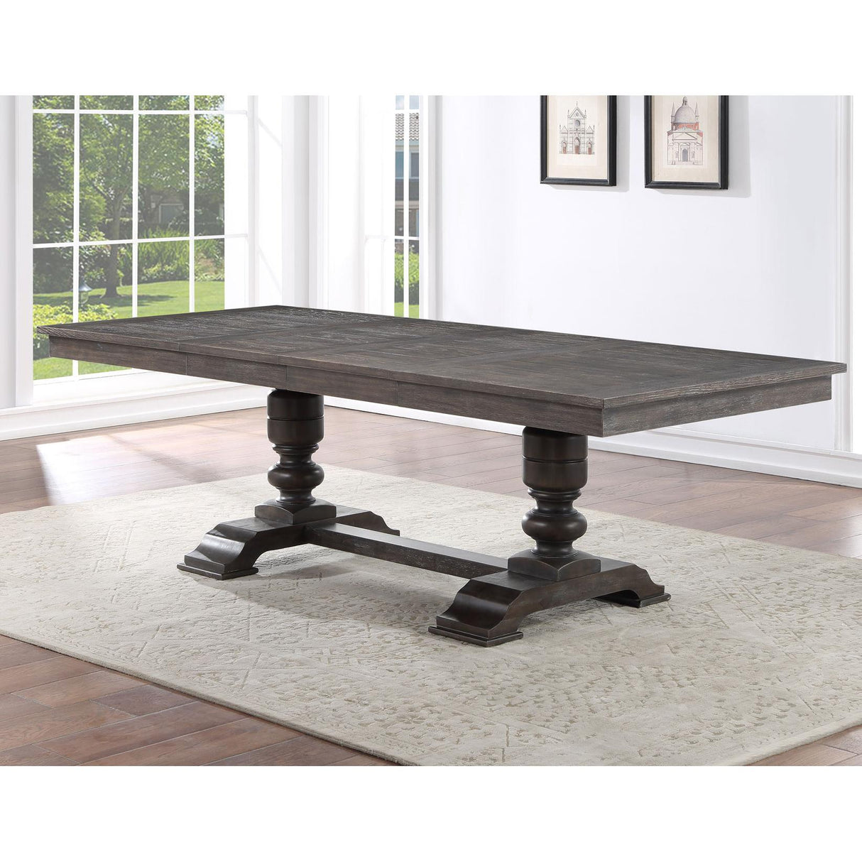  Steve Silver Furniture Hutchins HU500 9 pc Dining Set IMAGE 2