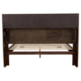  Coaster Furniture Jessica 200719Q Wood Queen LED Storage Bookcase Bed - Cappuccino IMAGE 5