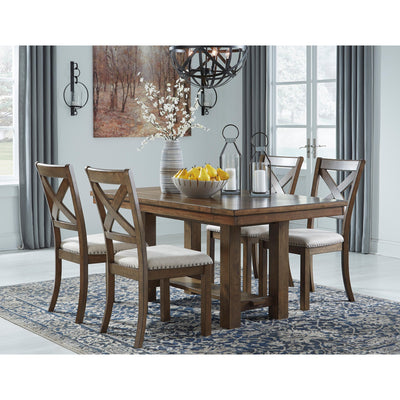  Signature Design by Ashley Moriville D631D5 5 pc Dining Set IMAGE 1