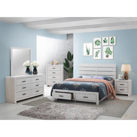  Coaster Furniture Marion 207050Q 7 pc Queen Panel Bedroom Set IMAGE 1