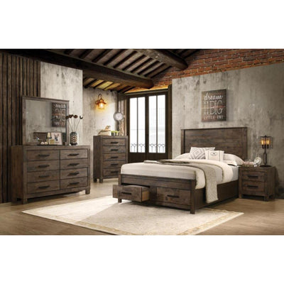  Coaster Furniture Woodmont 222631KE 6 pc King Panel Bedroom Set IMAGE 1