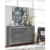  Signature Design by Ashley Lodanna B214 6 pc Queen Panel Bedroom Set IMAGE 3