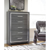  Signature Design by Ashley Lodanna B214 6 pc Queen Panel Bedroom Set IMAGE 4