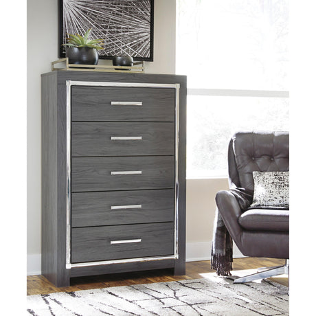  Signature Design by Ashley Lodanna B214 6 pc Queen Panel Bedroom Set IMAGE 4