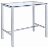  Coaster Furniture 104873 5 pc Pub Height Dining Set IMAGE 3