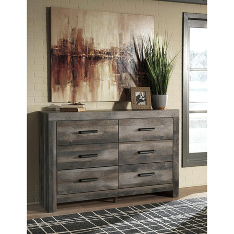  Signature Design by Ashley Wynnlow B440 6 pc Queen Crossbuck Panel Bedroom Set IMAGE 3