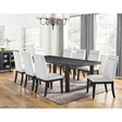  Steve Silver Furniture Yves YS500 7 pc Dining Set - White IMAGE 1