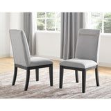  Steve Silver Furniture Yves YS500 8 pc Dining Set - Grey IMAGE 3