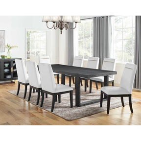  Steve Silver Furniture Yves YS500 8 pc Dining Set - White IMAGE 1