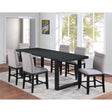  Steve Silver Furniture Yves YS500 7 pc Counter Height Dining Set - Grey IMAGE 1