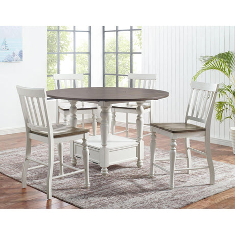  Steve Silver Furniture Joanna 9 pc Drop-Leaf Counter Dining Set IMAGE 1