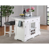  Steve Silver Furniture Zermatt ZR380 3 pc Counter Height Dining Set IMAGE 3