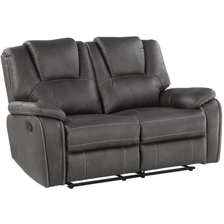  Steve Silver Furniture Katrine KT800 3 pc Reclining Living Room Set - Charcoal IMAGE 3