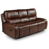  Steve Silver Furniture Keily KE800 3 pc Reclining Living Room Set - Brown IMAGE 2
