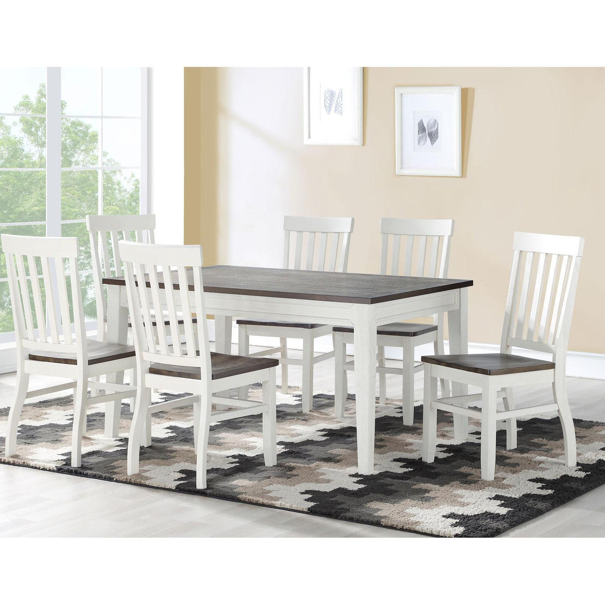  Steve Silver Furniture Caylie CL550 5 pc Dining Set IMAGE 1