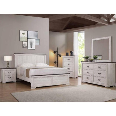  Crown Mark Leighton B8180 6 pc Twin Panel Bedroom Set IMAGE 1