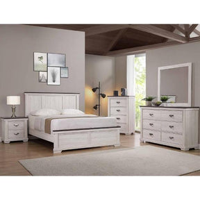  Crown Mark Leighton B8180 6 pc Twin Panel Bedroom Set IMAGE 1